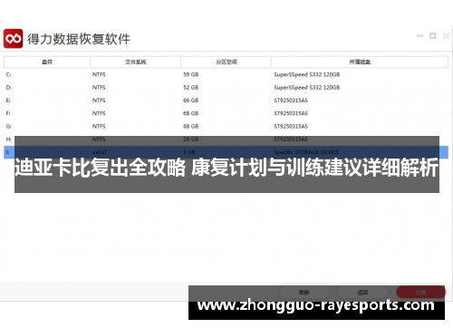迪亚卡比复出全攻略 康复计划与训练建议详细解析